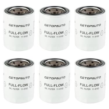 Imagem de GETOPAUTO Filtro de óleo 11-6182 compatível com Thermo King Tripac APU, Tri-Pac Evolution ou T-series TK (conjunto de 6)