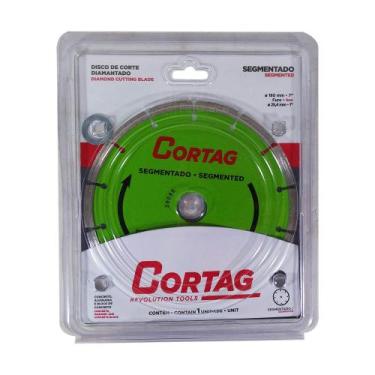 Imagem de Disco de Corte Diamantado Segmentado 180MM x F. 25.4 Cortag