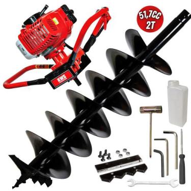 Imagem de Perfurador de Solo Profissional á Gasolina Kawashima ED52 52cc 2 Tempo