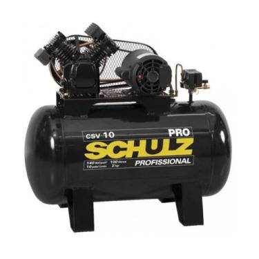 Imagem de Compressor de Ar CSV 10PRO/100L 2HP/CV 2 polos Monofásico 220v PRO SCH
