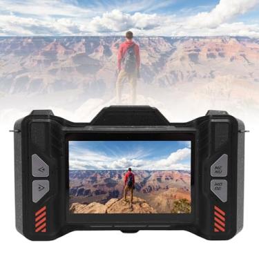 Imagem de Câmera Digital, 4K 70MP HD 50X Zoom Digital 3,5 Polegadas TFT Gravação de Vídeo Com Flash Eletrônico para Fotografia