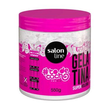 Imagem de Gelatina todecacho Super Volume Salon Line 550g - Salon Line