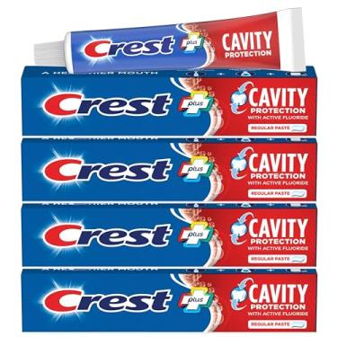 Imagem de Crest Pasta de dente com proteção contra cavidades regular – 232 g, pacote com 4