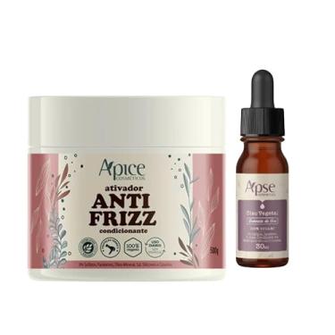 Imagem de Apse Cosmetics, Kit Ativador Anti Frizz e Óleo de Semente de Uva Apse
