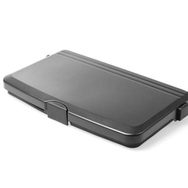 Imagem de Mesa Dobrável para Comida de Carro, Prateleira Multifuncional Organizadora de Economia para Carro, Com Bandeja de Jantar Em Inglês (Preto)