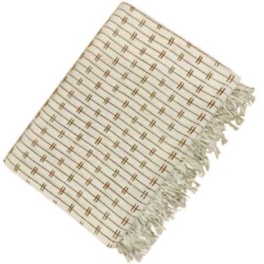 Imagem de Manta Pra Sofa Grande Tijolinho Luxuosa 2,40m x 1,80m - Itens Casa Têx