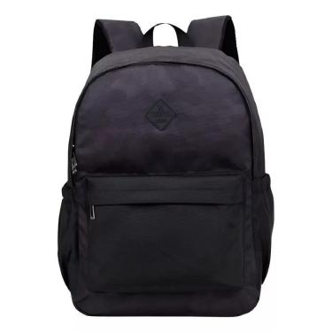 Imagem de Mochila De Costas Escolar Camuflado Xeryus Preta