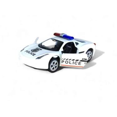 Imagem de Carrinho Ferrari 458 da Polícia: Fricção, Portas e Capô Abre - Genéric