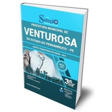 Imagem de Apostila Prefeitura de Venturosa - PE - Agente Comunitário de Saúde - 