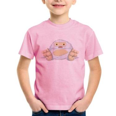 Imagem de Camiseta Infantil Yeti O Abominável Homem das Neves  - Foca na Moda, R