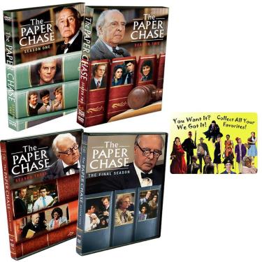 Imagem de ZONULAR The Paper Chase: Coleção Completa De Dvds Das Temporadas 1 A 4 Da Série De Tv + Cartão De Arte Bônus