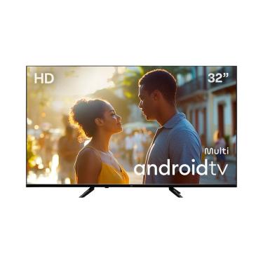 Imagem de Smart TV DLED 32 HD Multi Essencial Android 11 3HDMI 2USB Wi-fi Bluetooth