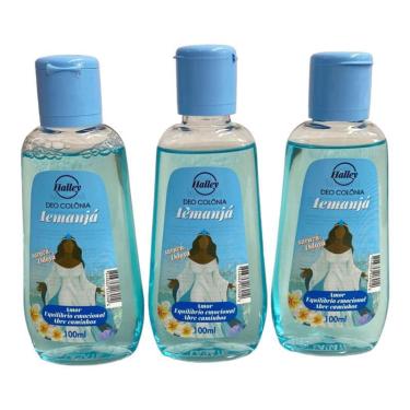 Imagem de Kit 3 Colônia Iemanjá Iansã Oxum Halley 100Ml- Escolha Orixá