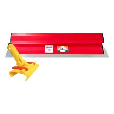 Imagem de Desempenadeira Berox Inox 60cm Resistente Flexível + Suporte