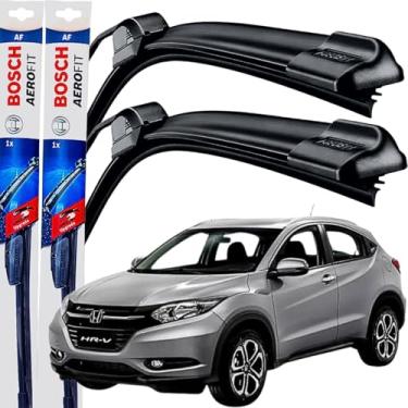 Imagem de Par Palheta Limpador Parabrisa Dianteiro Silicone Bosch Paleta HR-V 2015 á→2018