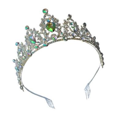 Imagem de Coroa Acessórios Casamento Debutante de Noiva Strass 75115 - sm decora