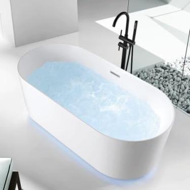 Imagem de Banheira Freestanding Imersão Viena Air Blower Led (1.7m 110v Branco)