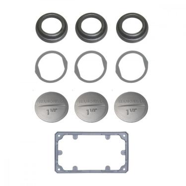 Imagem de Kit De Vedação Ip54 Para Condulete Múltiplo 1 Tramontina