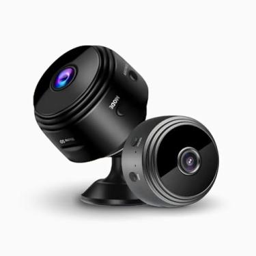 Imagem de Mini Câmera Wi-Fi com Visão Noturna e Sensor de Movimento - Segurança Inteligente e Compacta