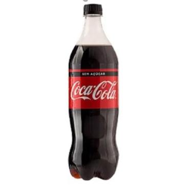 Imagem de Refrigerante coca cola sem açúcar 1 litro