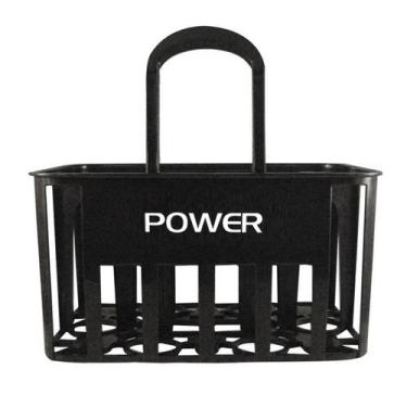 Imagem de Cesta Porta Garrafas - Squeeze Power Preta - Futebol Shop