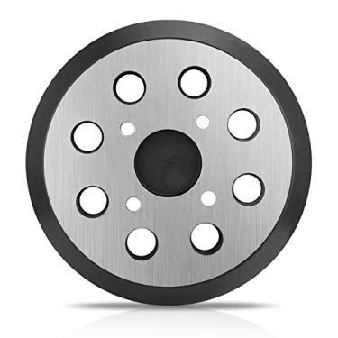 Imagem de Gnellkoor Almofada de Lixadeira para Ridgid, 5", 8 Furos, Almofada de Lixadeira Orbital para Ridgid R2600 R2601 5" Lixadeira Orbital Aleatória, Substituição de Gancho e Alça, Almof (,)