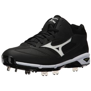 Imagem de Mizuno Tênis masculino Mizuno Dominant cinza médio/branco, Preto/branco, 16 D US