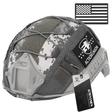 Imagem de ACTIONUNION Capa de capacete tático Airsoft para capacete PJ/BJ/MH (ACU)