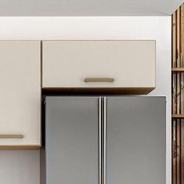 Imagem de Armário Aéreo para Cozinha 1 Porta Geladeira São Luis - Valdemóveis