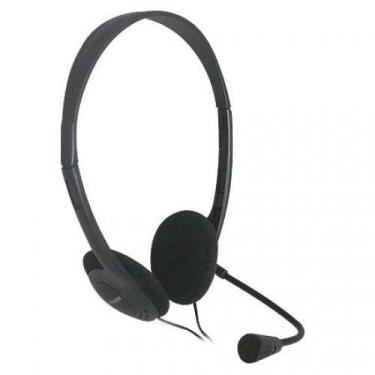 Imagem de Headset C/ Microfone Preto/Prata PH002 Homologação: 79902113999 - Mult