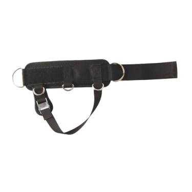 Imagem de menolana Tiras de tornozelo para máquina de cabo, tornozeleira ajustável para uso doméstico com argolas em D para melhorar o abdômen, glúteos e pernas, treino