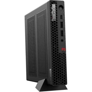 Imagem de ThinkStation P3 Tiny, Intel Core i9-14900 vPro (E-núcleos até 4,30GHz, 36MB), Windows 11 Pro 64, 32,0GB, SSD de 1x1TB M.2 2280 PCIe Gen4 Performance TLC