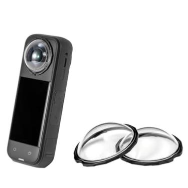 Imagem de YUULNMOP Capa protetora de PC para Insta360 X5, antiarranhões, HD, repelente de óleo e impressão digital para acessórios de câmera de ação X5