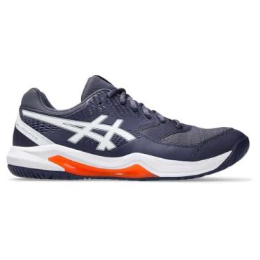 Imagem de Tênis ASICS Gel-Dedicate 8 - Masculino - Azul/Branco - tam: 44