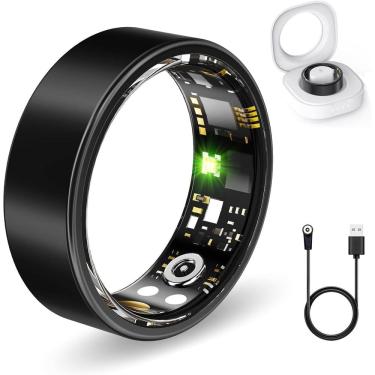Imagem de Rastreador de fitness Smart Ring Duobuy Health para mulheres/homens