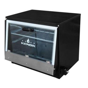 Imagem de Forno para Fogão Pequeno 54 Litros Kenok Alta Pressão Tampa de Vidro