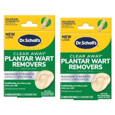 Imagem de Removedor de verrugas Dr. Scholl's Clear Away Plantar 24 chá (pacote c