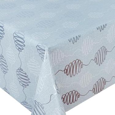 Imagem de Toalha de Mesa Cozinha de Plástico PVC Térmico Para 4 6 e 8 Lugares Várias Estampas Impermeável(COLMEIA,6 Lugares)