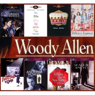 Imagem de Coleção Definitiva De 8 Filmes Woody Allen: Stardust Memories / Zelig Radio Days, Hanna E Suas Irmãs, A Rosa Púrpura Do Cairo, Outra Mulher, Alice, Sombra Névoa [Dvd, Pacote Com 8] Região 1/