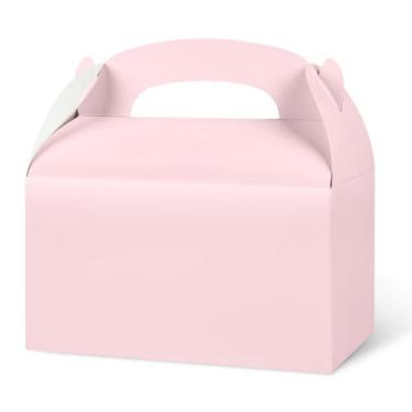 Imagem de Caixas de guloseimas Party Favor DjinnGlory Pink, pacote com 36, 16x9x