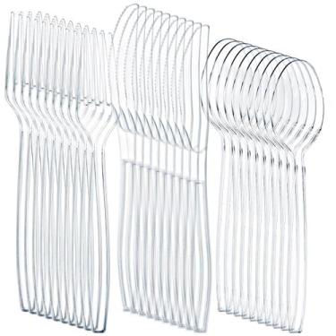 Imagem de Conjunto de talheres de plástico Liacere 360PCS (150 garfos, 150 colhe