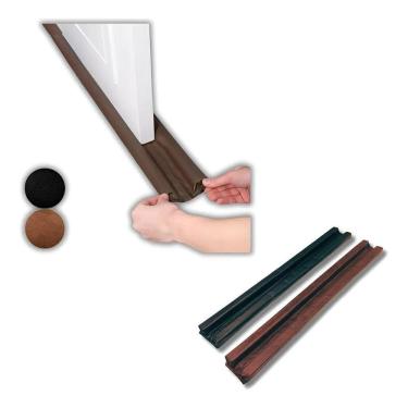 Imagem de Protetor De Porta Residencial Rolinho Dupla Vedação Fresta