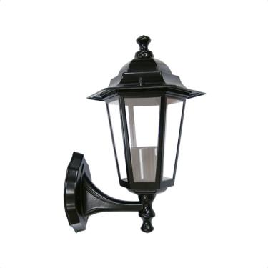 Imagem de Kit 3 Arandela Taschibra Colonial Tlf 27 Alumínio E27 Bivolt Preto