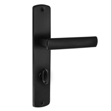 Imagem de Fechadura Dama Banheiro Espelho 40mm Preto Black 5026901/40 ZEP Arouca