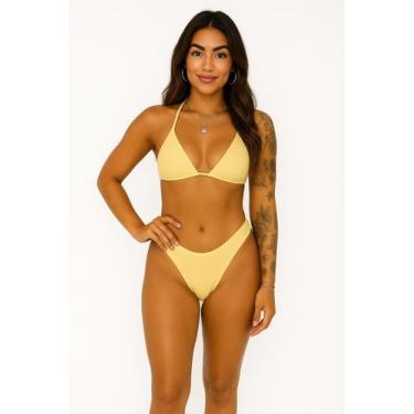 Imagem de Biquíni Cortininha Asa Delta Marquinha Verão P ao GG - TRIBO MODA, Ama