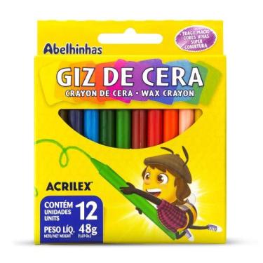 Imagem de Giz de cera - Acrilex