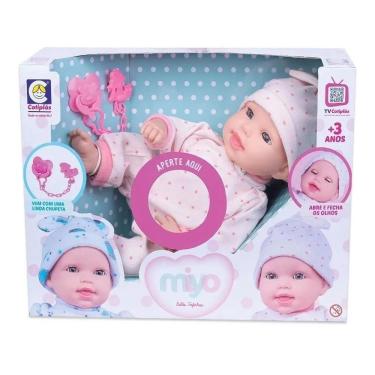 Imagem de Boneca Miyo Menina Com Sons De Bebê  2391 Cotiplas