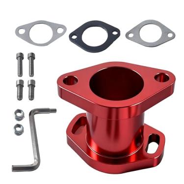 Imagem de Parafuso de junta do coletor de admissão de tubo de admissão de corrida adequado para motor Predator 301cc 420cc 13hp 15hp Mini Bike & Go Kart Vermelho