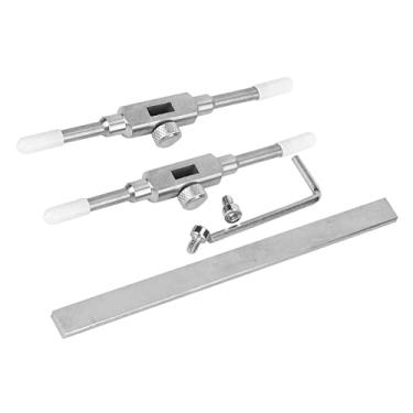 Imagem de AUNMAS Chave Inglesa de Reparo de Lente de Câmera de Ponta Dupla, Aço Inoxidável, Ajustável 10-130 Mm, Ferramenta Profissional para Manutenção de Telescópios e Microscópios