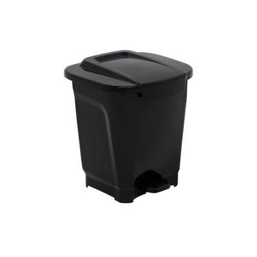 Imagem de Lixeira Tramontina T-Force em Polipropileno Preto 25 Litros